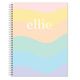 Rainbow Stripes Spiral Notebook Image 5 of 8